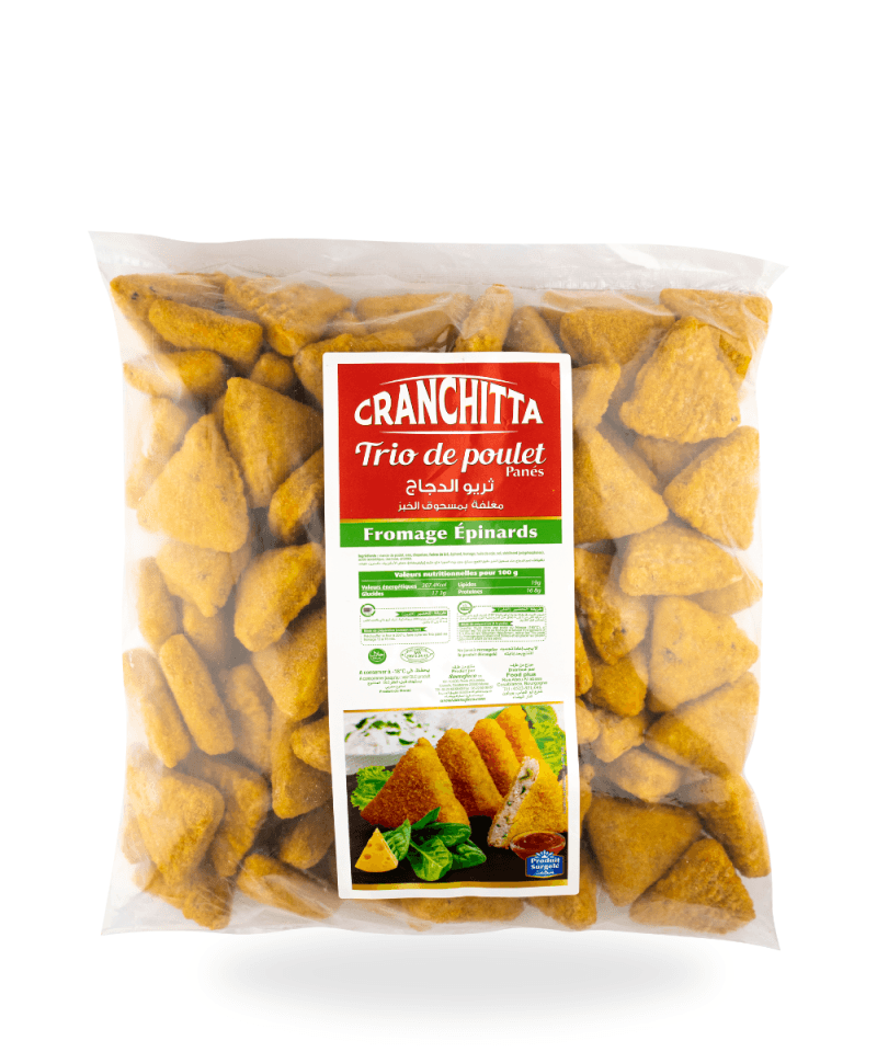 Trio De Poulet Aux Epinard Cranchitta |Sac 2,5Kg